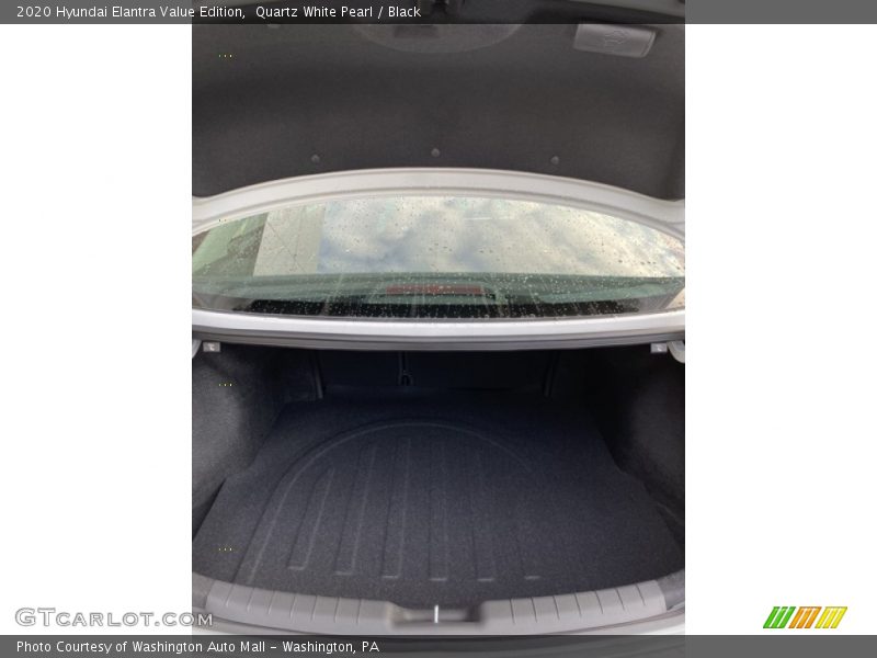 Quartz White Pearl / Black 2020 Hyundai Elantra Value Edition