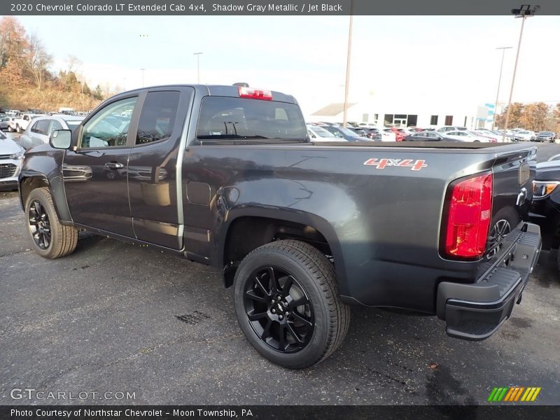 Shadow Gray Metallic / Jet Black 2020 Chevrolet Colorado LT Extended Cab 4x4