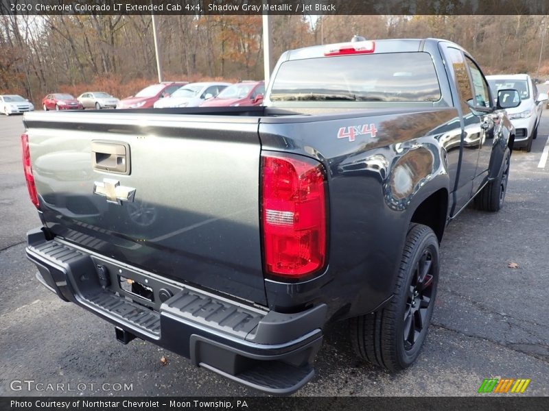 Shadow Gray Metallic / Jet Black 2020 Chevrolet Colorado LT Extended Cab 4x4