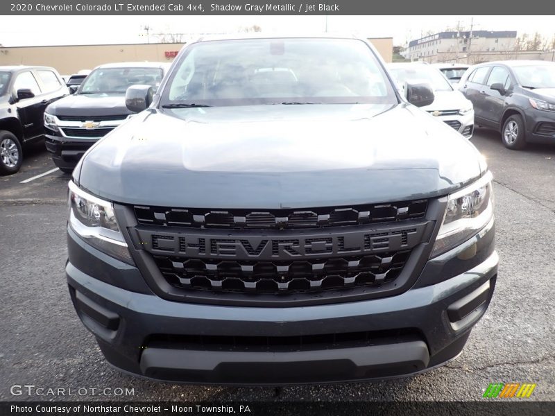 Shadow Gray Metallic / Jet Black 2020 Chevrolet Colorado LT Extended Cab 4x4