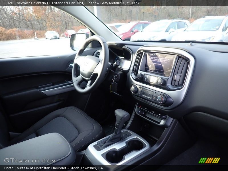 Shadow Gray Metallic / Jet Black 2020 Chevrolet Colorado LT Extended Cab 4x4