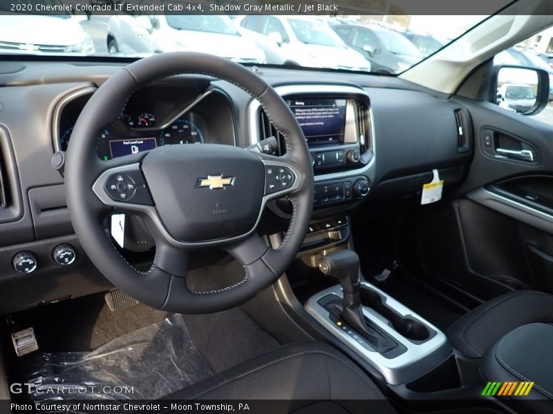 Shadow Gray Metallic / Jet Black 2020 Chevrolet Colorado LT Extended Cab 4x4