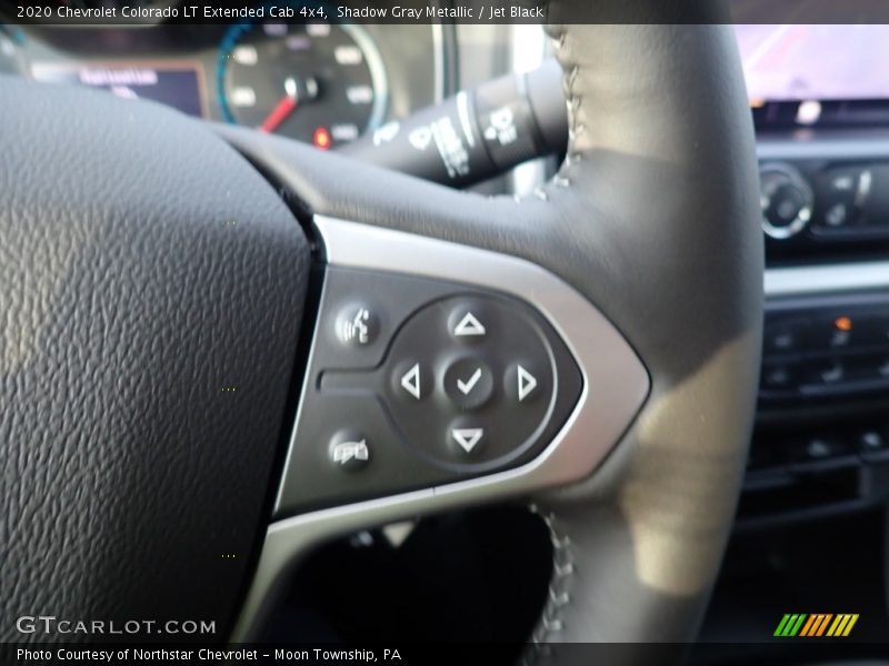 Shadow Gray Metallic / Jet Black 2020 Chevrolet Colorado LT Extended Cab 4x4