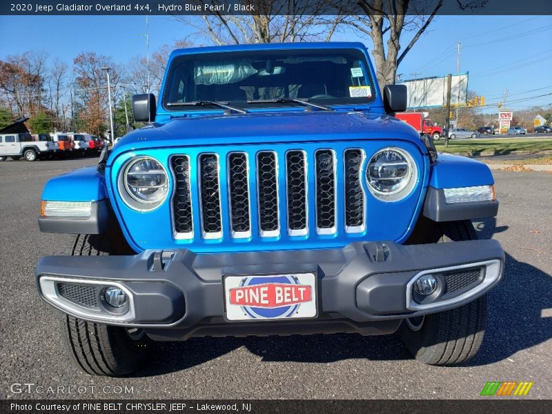 Hydro Blue Pearl / Black 2020 Jeep Gladiator Overland 4x4