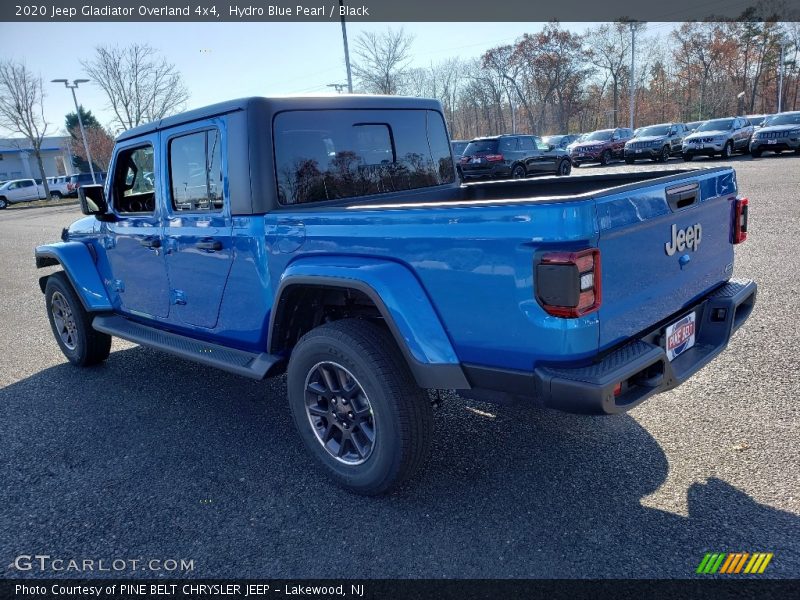 Hydro Blue Pearl / Black 2020 Jeep Gladiator Overland 4x4