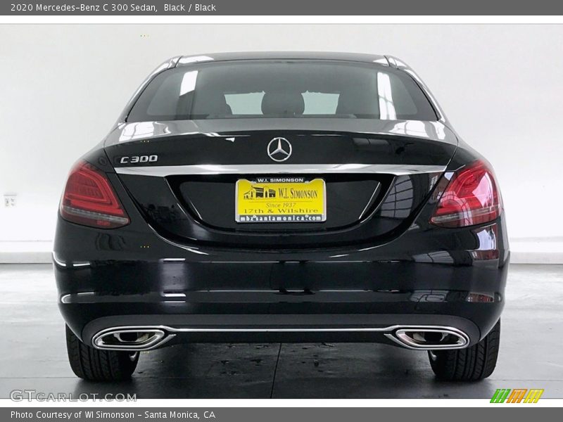 Black / Black 2020 Mercedes-Benz C 300 Sedan