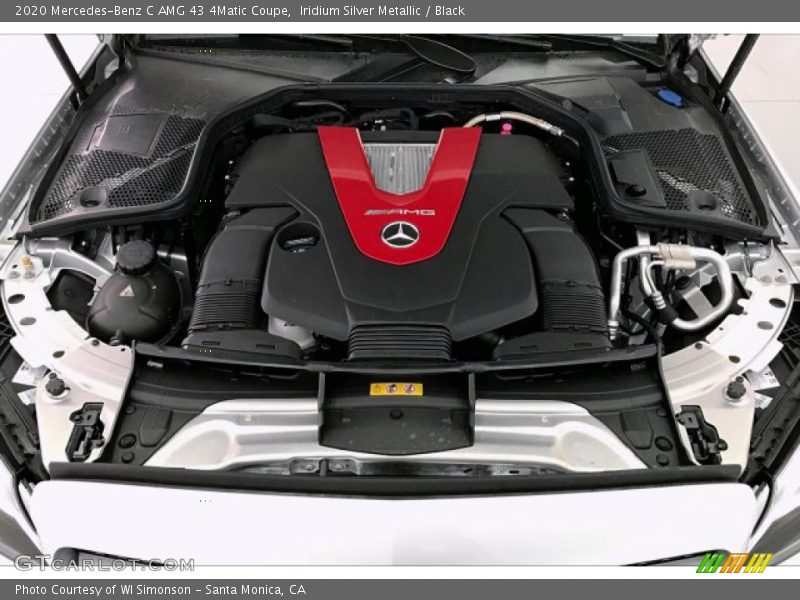 Iridium Silver Metallic / Black 2020 Mercedes-Benz C AMG 43 4Matic Coupe