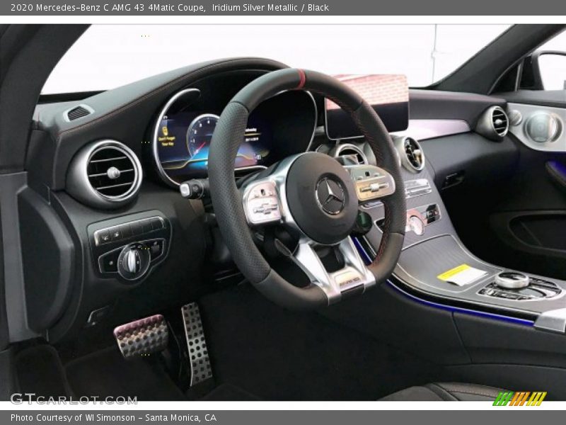 Iridium Silver Metallic / Black 2020 Mercedes-Benz C AMG 43 4Matic Coupe