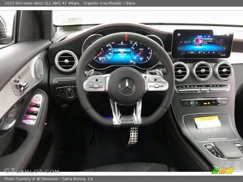 Graphite Grey Metallic / Black 2020 Mercedes-Benz GLC AMG 43 4Matic