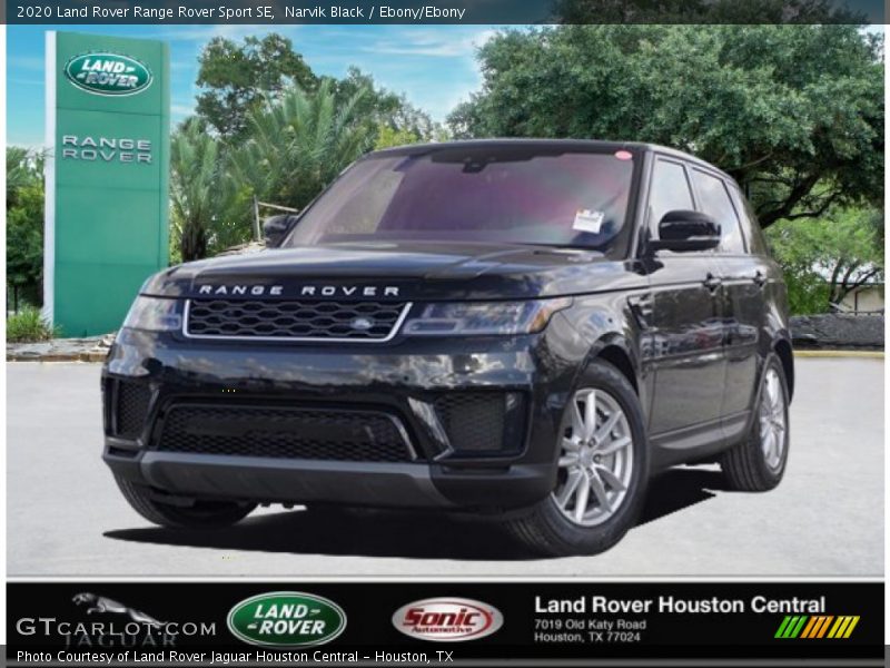 Narvik Black / Ebony/Ebony 2020 Land Rover Range Rover Sport SE