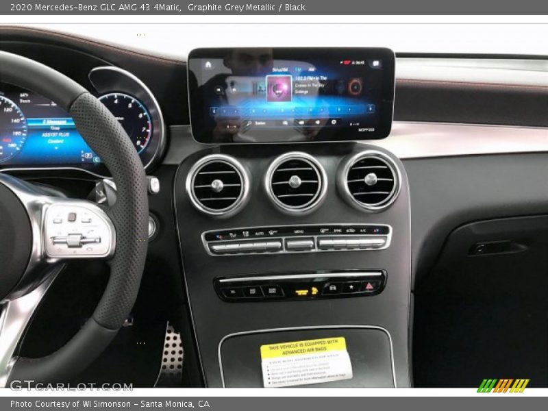 Graphite Grey Metallic / Black 2020 Mercedes-Benz GLC AMG 43 4Matic