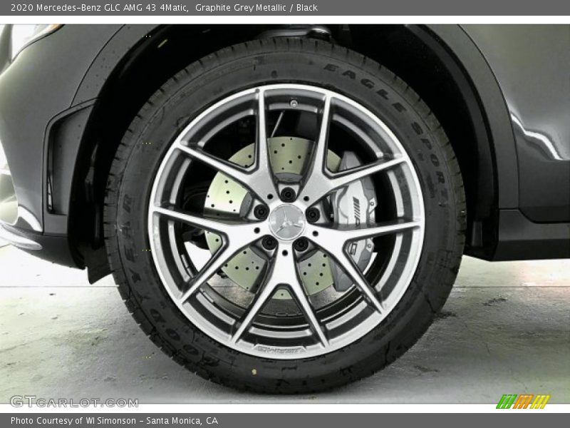 Graphite Grey Metallic / Black 2020 Mercedes-Benz GLC AMG 43 4Matic