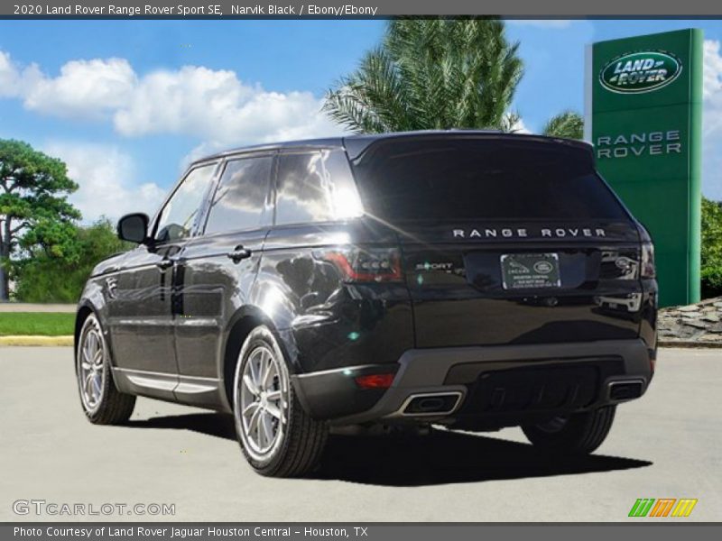 Narvik Black / Ebony/Ebony 2020 Land Rover Range Rover Sport SE