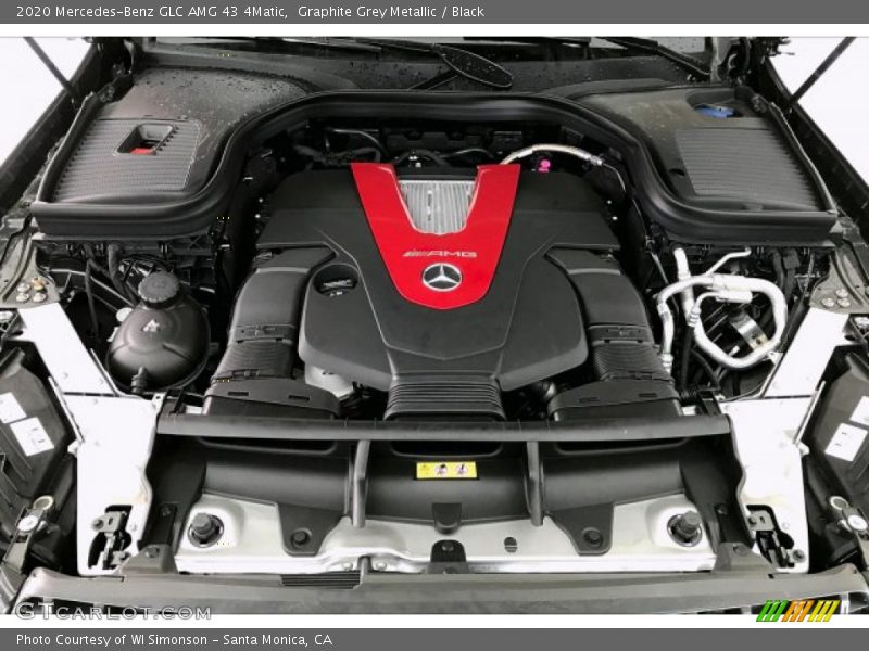 Graphite Grey Metallic / Black 2020 Mercedes-Benz GLC AMG 43 4Matic