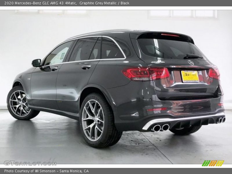 Graphite Grey Metallic / Black 2020 Mercedes-Benz GLC AMG 43 4Matic