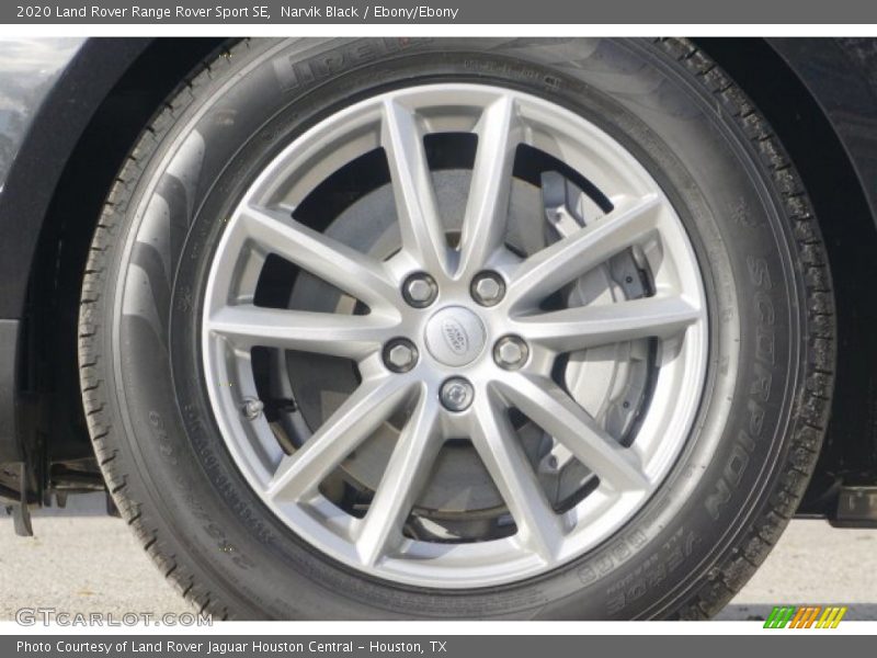 Narvik Black / Ebony/Ebony 2020 Land Rover Range Rover Sport SE
