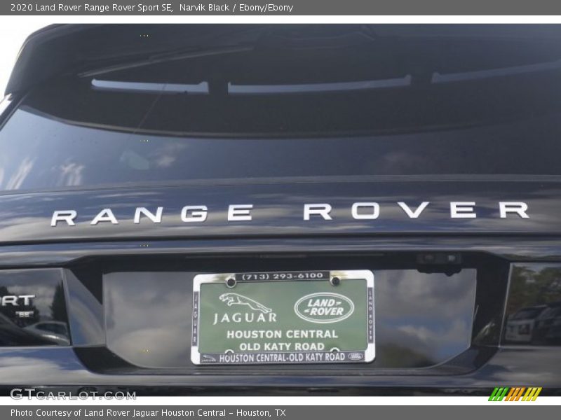 Narvik Black / Ebony/Ebony 2020 Land Rover Range Rover Sport SE