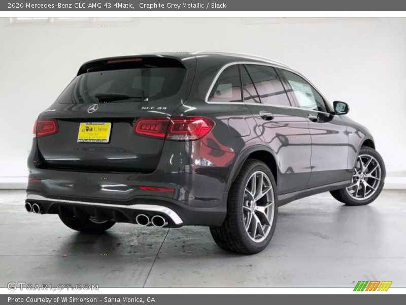 Graphite Grey Metallic / Black 2020 Mercedes-Benz GLC AMG 43 4Matic