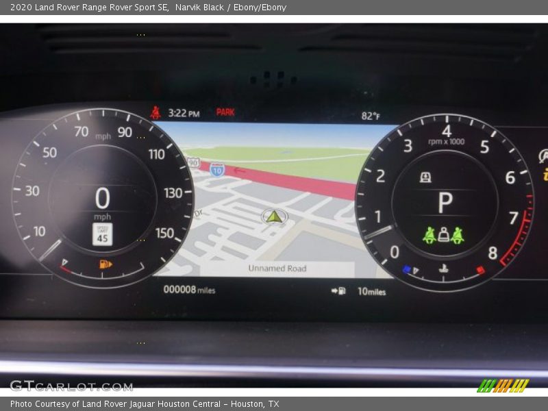 Narvik Black / Ebony/Ebony 2020 Land Rover Range Rover Sport SE
