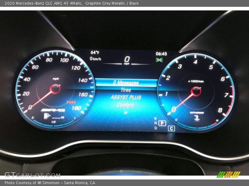 Graphite Grey Metallic / Black 2020 Mercedes-Benz GLC AMG 43 4Matic