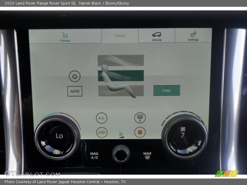 Narvik Black / Ebony/Ebony 2020 Land Rover Range Rover Sport SE