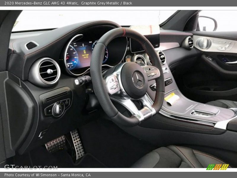 Graphite Grey Metallic / Black 2020 Mercedes-Benz GLC AMG 43 4Matic