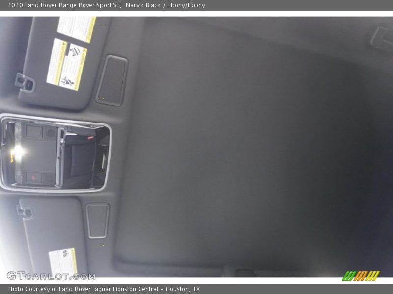 Narvik Black / Ebony/Ebony 2020 Land Rover Range Rover Sport SE