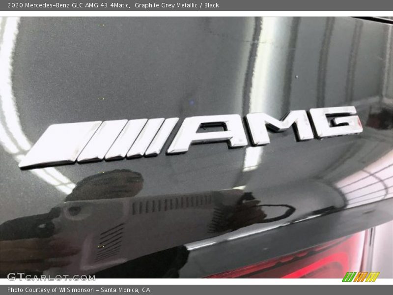 Graphite Grey Metallic / Black 2020 Mercedes-Benz GLC AMG 43 4Matic