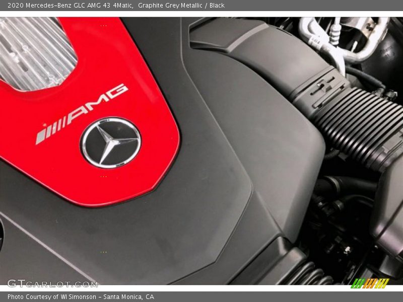 Graphite Grey Metallic / Black 2020 Mercedes-Benz GLC AMG 43 4Matic