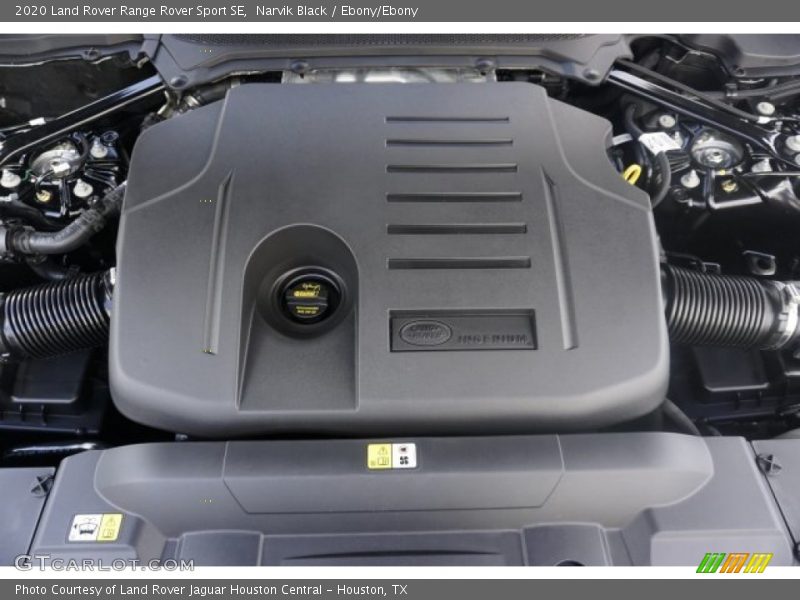 Narvik Black / Ebony/Ebony 2020 Land Rover Range Rover Sport SE