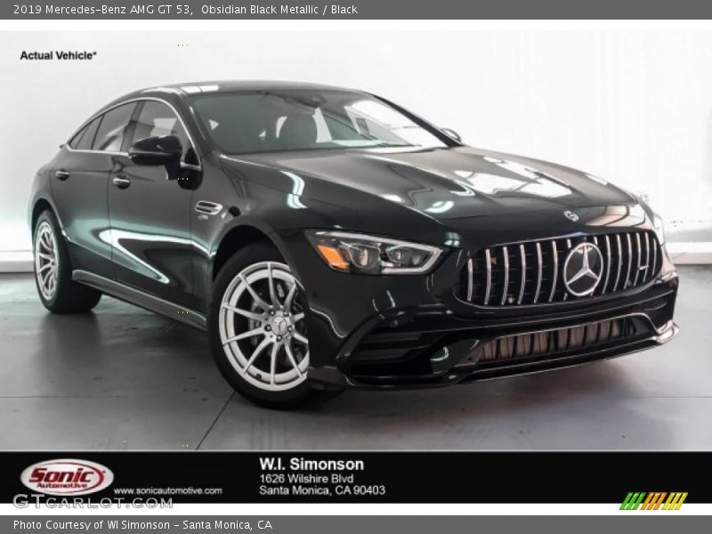 Obsidian Black Metallic / Black 2019 Mercedes-Benz AMG GT 53