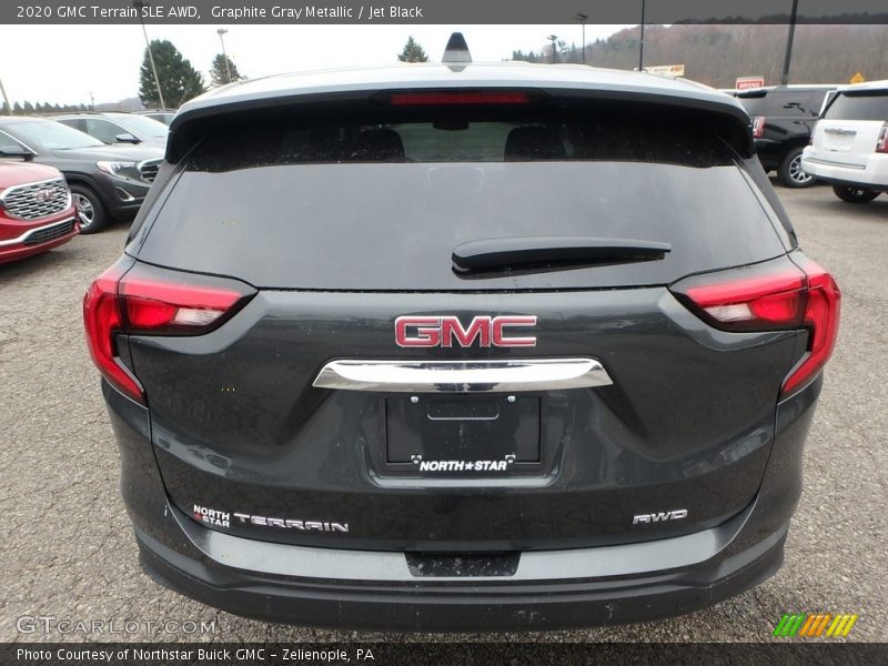 Graphite Gray Metallic / Jet Black 2020 GMC Terrain SLE AWD