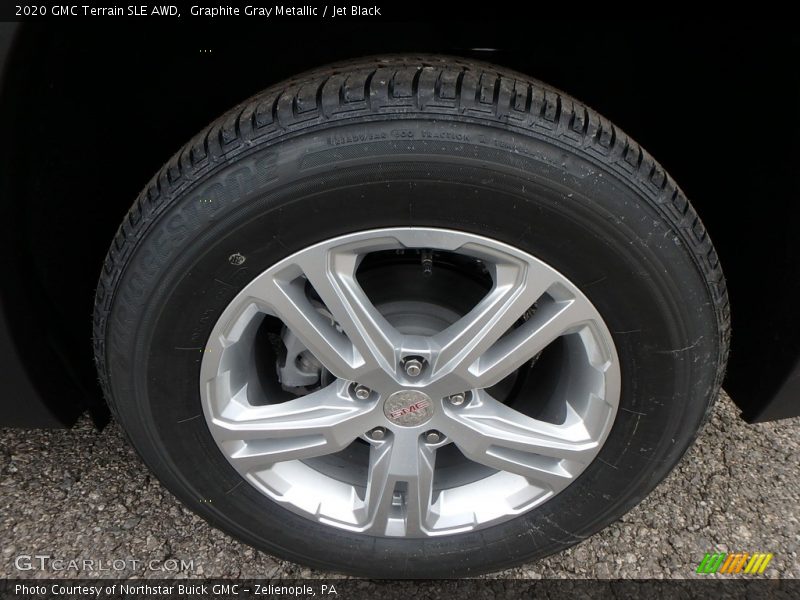 Graphite Gray Metallic / Jet Black 2020 GMC Terrain SLE AWD