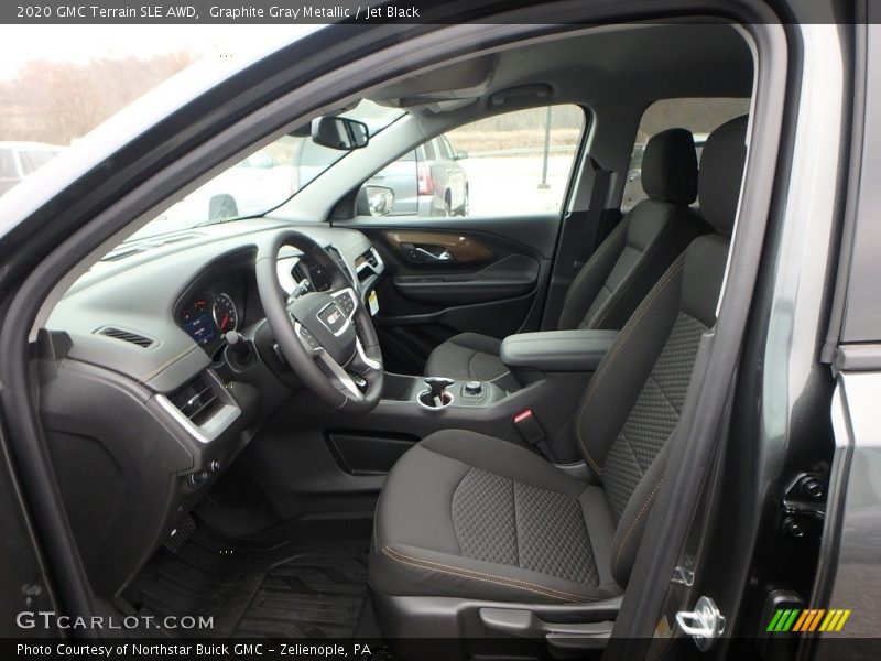 Graphite Gray Metallic / Jet Black 2020 GMC Terrain SLE AWD
