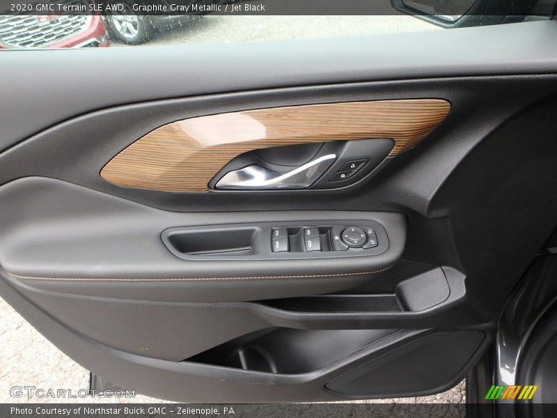 Graphite Gray Metallic / Jet Black 2020 GMC Terrain SLE AWD