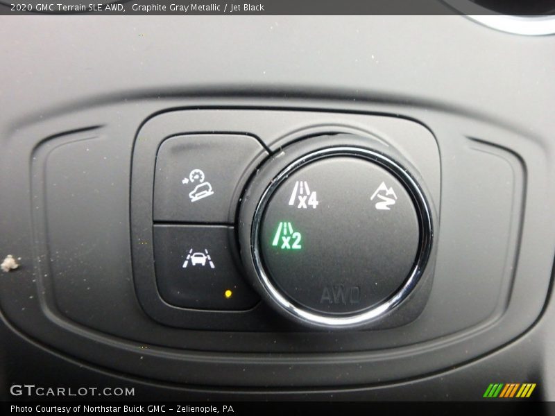 Graphite Gray Metallic / Jet Black 2020 GMC Terrain SLE AWD