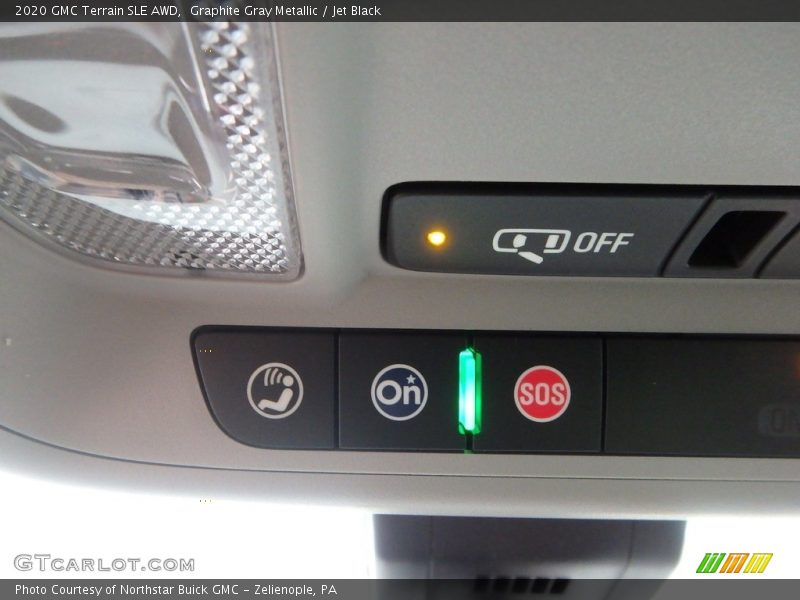 Graphite Gray Metallic / Jet Black 2020 GMC Terrain SLE AWD