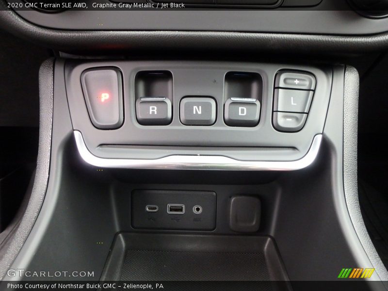 Graphite Gray Metallic / Jet Black 2020 GMC Terrain SLE AWD