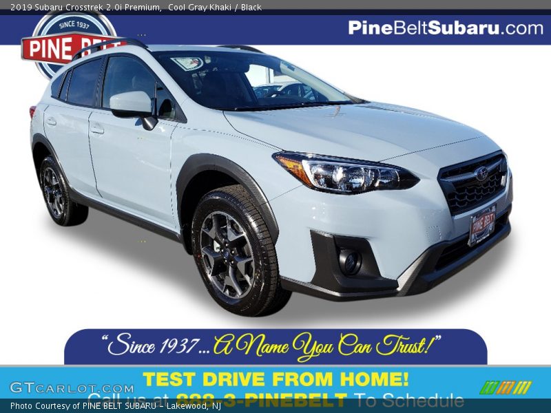Cool Gray Khaki / Black 2019 Subaru Crosstrek 2.0i Premium