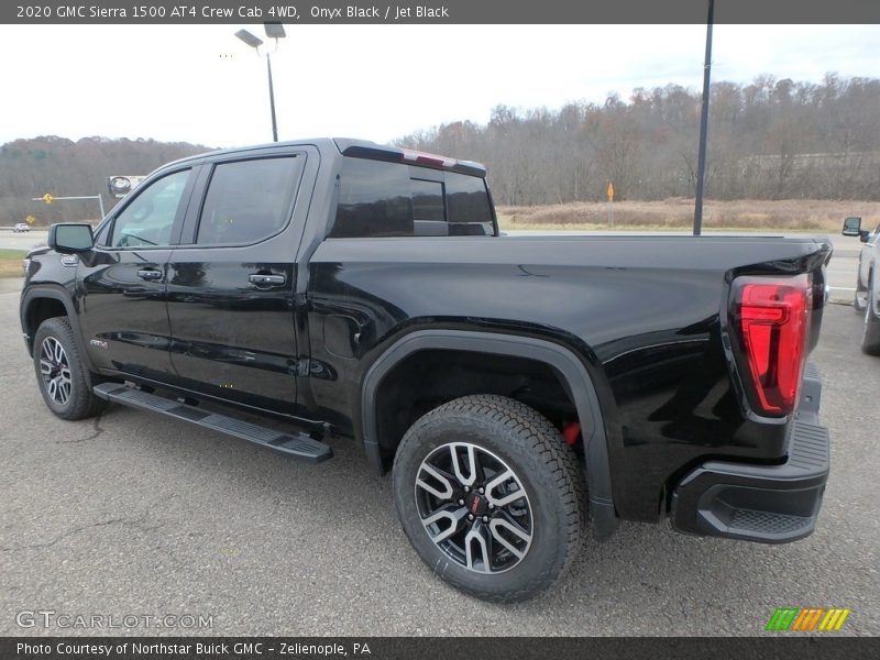 Onyx Black / Jet Black 2020 GMC Sierra 1500 AT4 Crew Cab 4WD