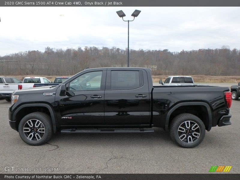 Onyx Black / Jet Black 2020 GMC Sierra 1500 AT4 Crew Cab 4WD