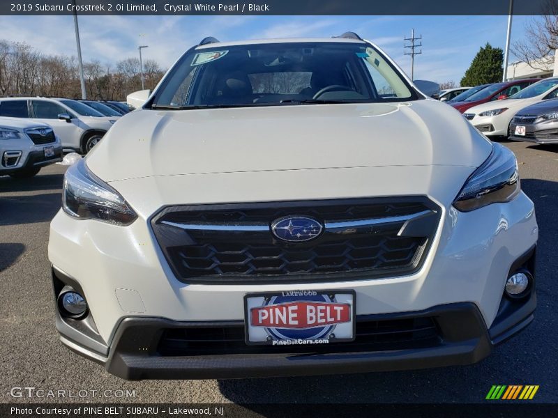 Crystal White Pearl / Black 2019 Subaru Crosstrek 2.0i Limited