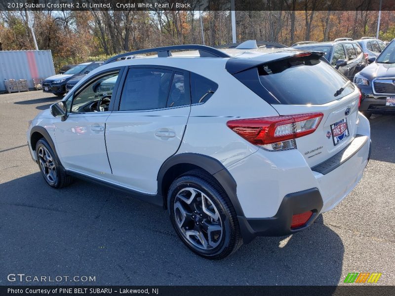 Crystal White Pearl / Black 2019 Subaru Crosstrek 2.0i Limited