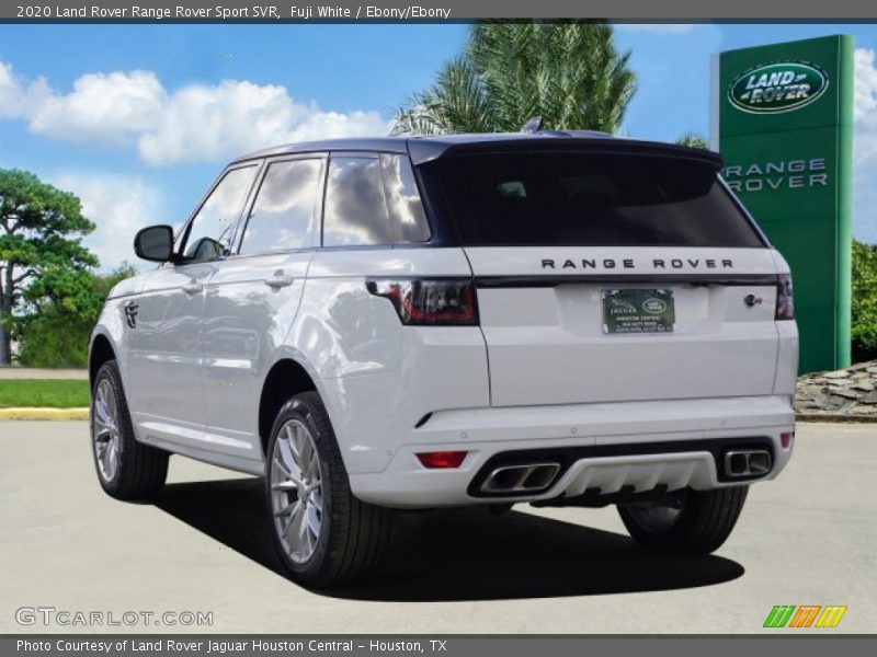 Fuji White / Ebony/Ebony 2020 Land Rover Range Rover Sport SVR