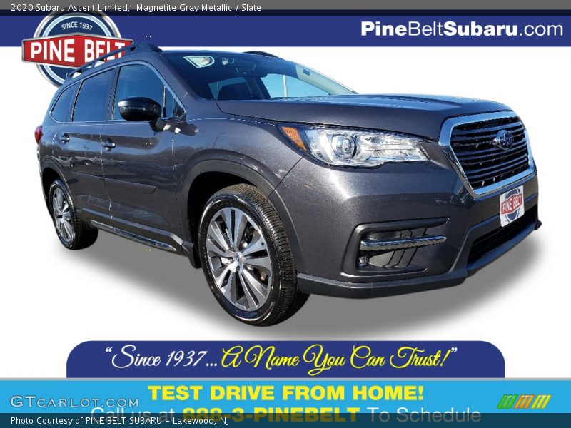 Magnetite Gray Metallic / Slate 2020 Subaru Ascent Limited
