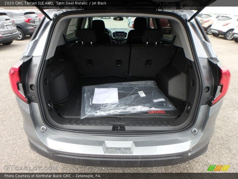 Satin Steel Metallic / Jet Black 2020 GMC Terrain SLE AWD