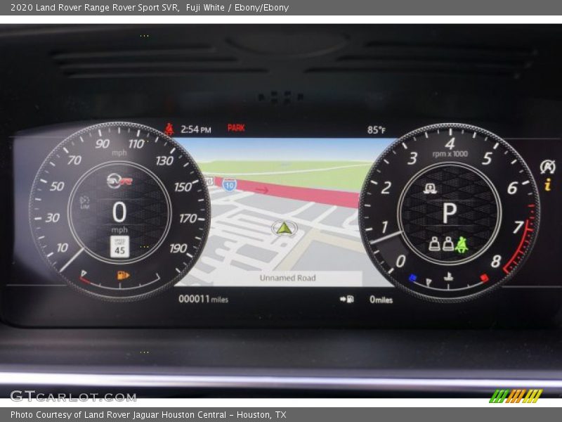 2020 Range Rover Sport SVR SVR Gauges