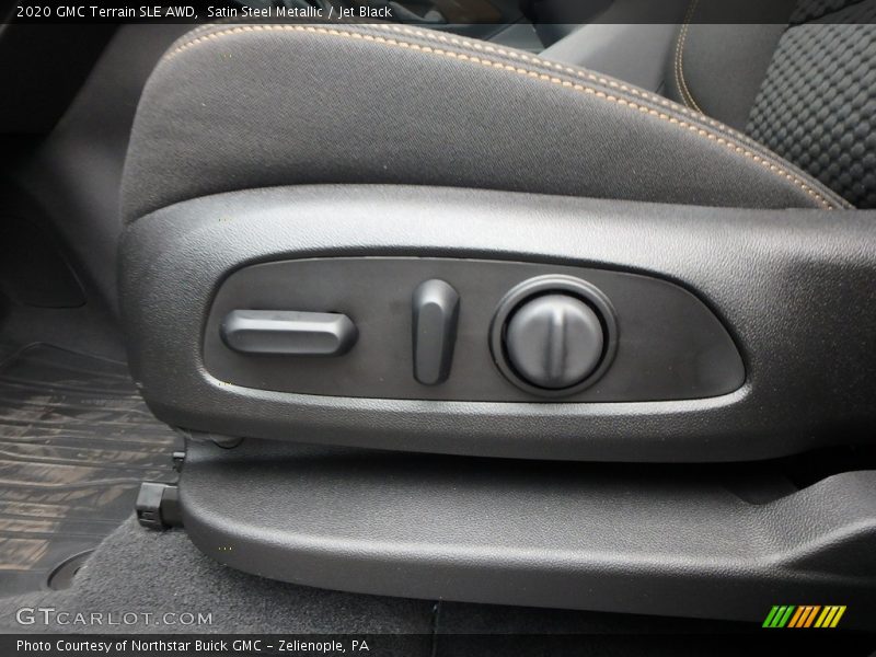 Satin Steel Metallic / Jet Black 2020 GMC Terrain SLE AWD