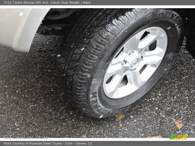 Classic Silver Metallic / Black 2019 Toyota 4Runner SR5 4x4
