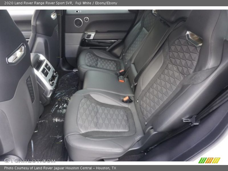 Rear Seat of 2020 Range Rover Sport SVR